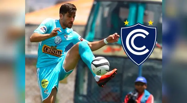 Nicolás Ayr dejó una grata imagen en el fútbol peruano en su paso por Cristal. Nicolás Ayr dejó una grata imagen en el fútbol peruano en su paso por Cristal.