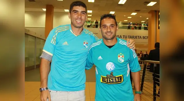 Matías Martínez y César Pereyra son los últimos refuerzos extranjeros de Cristal para este 2015.