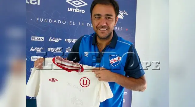 Universitario: Ávaro Recoba y el día que posó con la camiseta 'merengue'