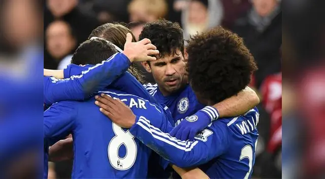 Costa anotó dos goles en el primer tiempo 