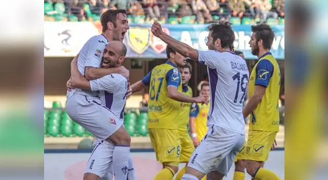 Chievo Verona vs. Fiorentina: Rodríguez puso el primero para los 'violas'.