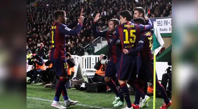 Eleche vs. Barcelona: Azulgranas no tuvieron problemas para golear de visita 