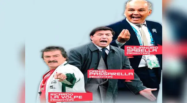 Selección Peruana: Alejandro Sabella, Daniel Passarella y Ricardo La Volpe son los candidatos para DT de la ' Bicolor'