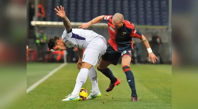 Genoa vs. Fiorentina: Vargas tuvo una gran actuación  Genoa vs. Fiorentina: Vargas tuvo una gran actuación