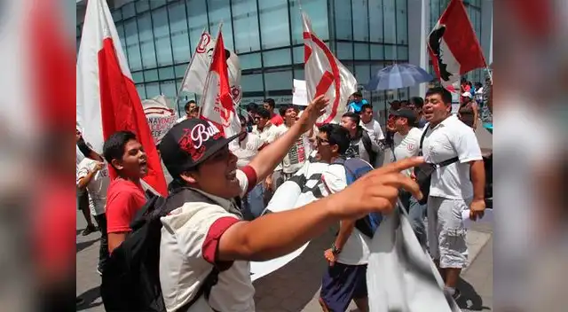 Trujillo se hace presente y brinda su apoyo a Universitario