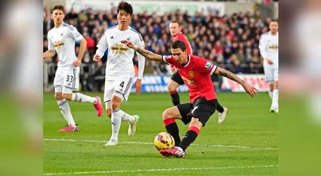 Swansea vs. Manchester United: Los de Van Gaal no pudieron mantener el resultado y les voltearon el partido
