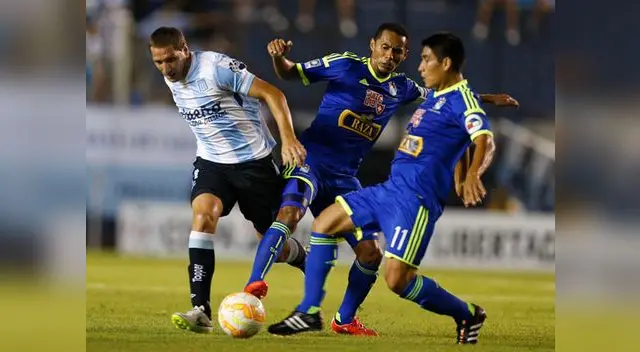 Sporting Cristal vs. Racing: Celestes vencen 2-1 por la Copa Libertadores Sporting Cristal vs. Racing: Celestes vencen 2-1 por la Copa Libertadores