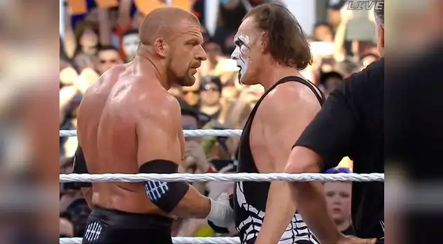 Wrestlemania 31: Triple H venció a Sting tras intervención de Shawn Michaels y DX