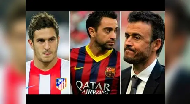 Koke Resurrección y Xavi Hernández fueron compañeros en la Selección Española en Brasil 2014.