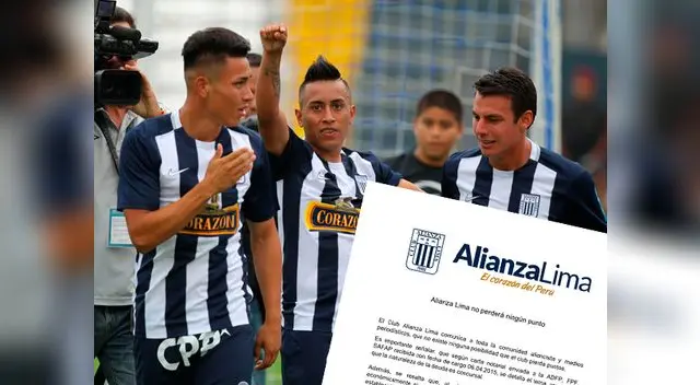 Alianza Lima desmintió pérdida de puntos por deudas a la Agremiación Alianza Lima desmintió pérdida de puntos por deudas a la Agremiación