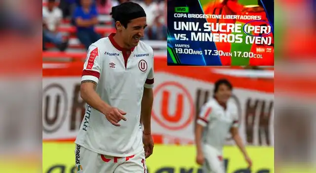 Universitario: Fox Sports volvió a confundir a 'cremas' en Copa Libertadores Universitario: Fox Sports volvió a confundir a 'cremas' en Copa Libertadores