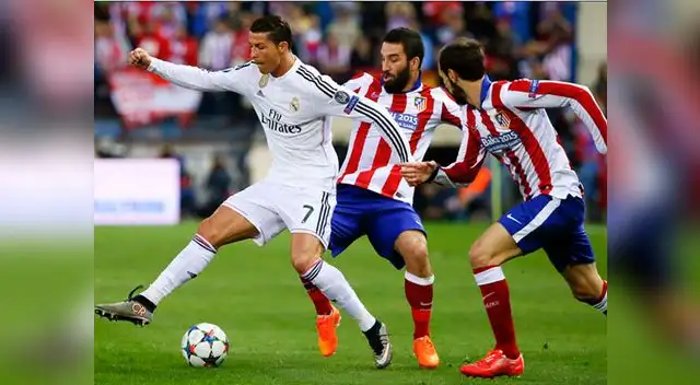 Atlético Madrid vs. Real Madrid: Colchoneros y merengues empatan 0-0 por la Champions League