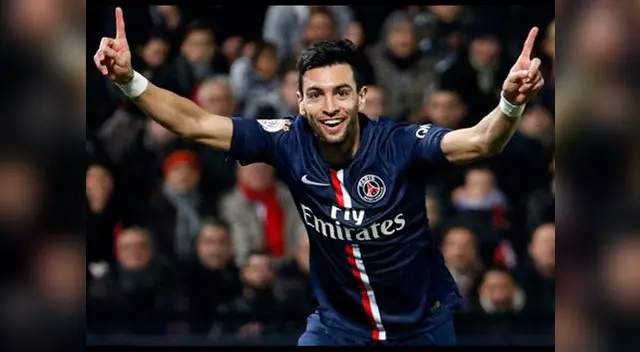 Javier Pastore juega en el PSG desde el 2011 tras llegar procedente del Palermo por 42 millones de euros.