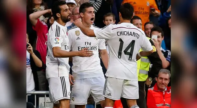 Real Madrid vs. Almería EN VIVO: con goles de Ronaldo y James, 'merengues' vencen 2-0 por la Liga BBVA