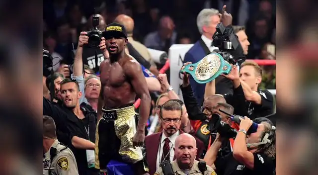 Floyd Mayweather venció a Manny Pacquiao y se quedó con el título mundial welter en Las Vegas Floyd Mayweather venció a Manny Pacquiao y se quedó con el título mundial welter en Las Vegas