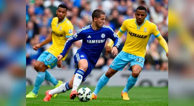Chelsea vs. Crystal Palace: Eden Hazard marcó el gol de los 'blues' que le asegura la Premier League. Chelsea vs. Crystal Palace: Eden Hazard marcó el gol de los 'blues' que le asegura la Premier League.
