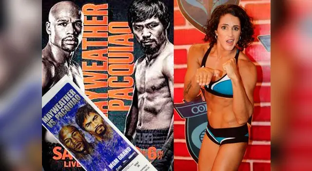 Mayweather vs. Pacquiao: Kina Malpartida pagó 2.500 para ver la pelea
