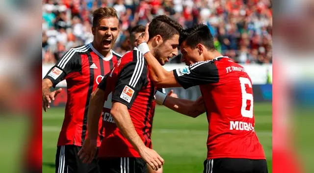 Bundesliga: Alfredo Morales logró el ascenso a Primera División luego de ganarle al equipo de Yordy Reyna.
