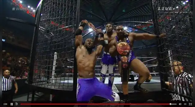 The New Day retienen los títulos en parejas de la WWE.