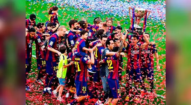 Barcelona: Así celebraron los 'culés' el titulo de la Liga BBVA en el Camp Nou