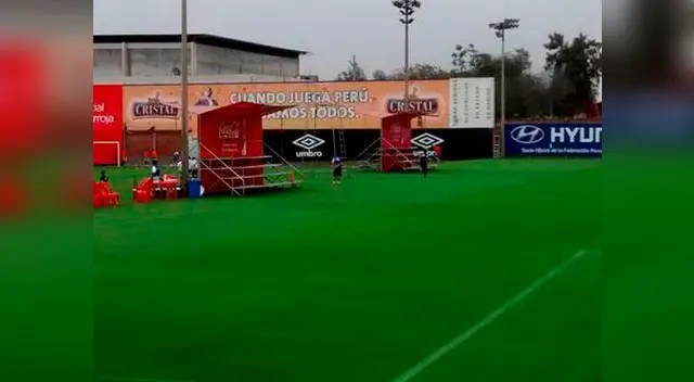 Selección Peruana: Yoshimar Yotún hace trotes y entrena por separado.