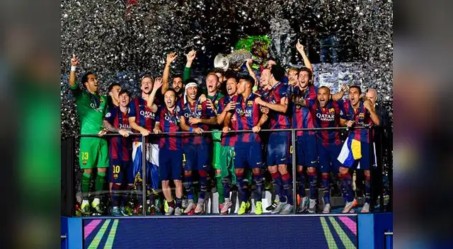 Barcelona campeón de la Champions League tras vencer 3-1 a la Juventus.