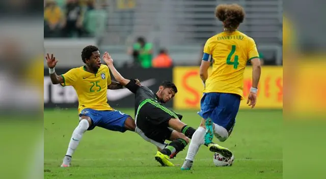 Brasil venció 2-0 a México en amistoso previo a la Copa América