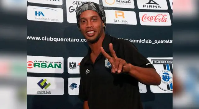 Ronaldinho fue subcampeón con el Querétaro del Clausura 2015.