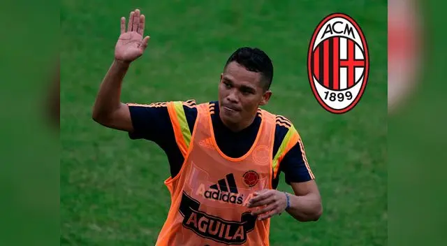 Carlos Bacca es el nuevo fichaje del AC Milan, por cinco años, según medio francés.
