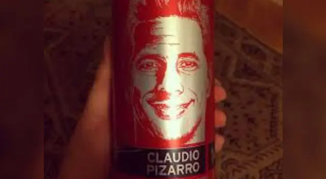 Claudio Pizarro: Capitán de la Selección peruana es figura de cerveza alemana [VIDEO]