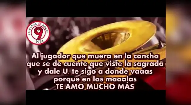 La canción "Porque en las malas te amo mucho más" será estrenada ante Juan Aurich en el Monumental.