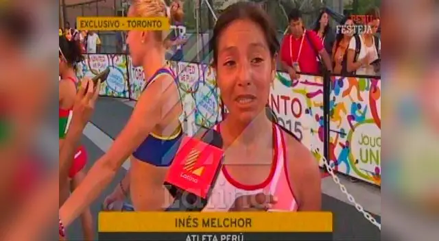 Inés Melchor: "Decidí correr desgarrada pese a la recomendación médica". Inés Melchor: "Decidí correr desgarrada pese a la recomendación médica".