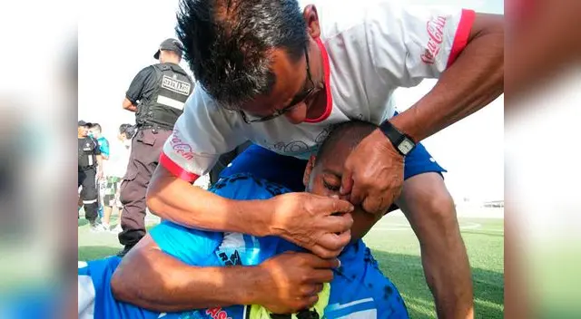 Copa Perú: Expulsan a jugador que le rompieron la nariz y el árbitro lo expulsa