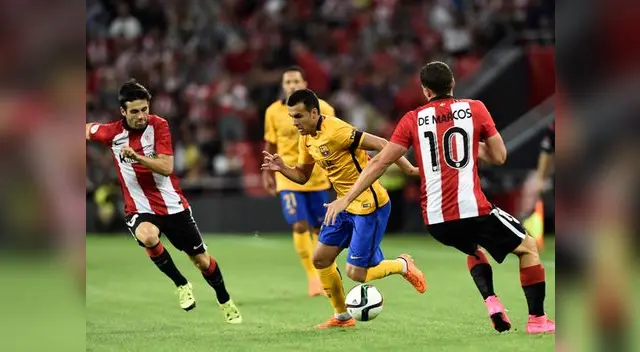 Barcelona vs. Athletic de Bilbao: partido por Supercopa de España. Barcelona vs. Athletic de Bilbao: partido por Supercopa de España.