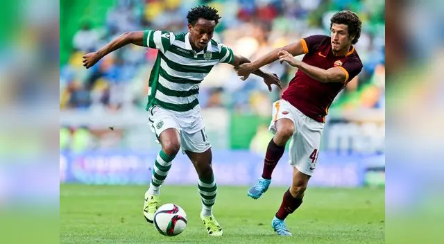André Carrillo: Sporting Lisboa enfrenta a CSK Moscú por los play-offs de la Champions League