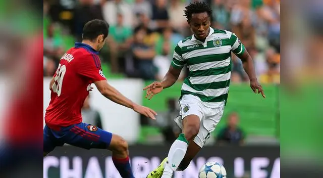 André Carrillo dio pase magistral para el segundo gol del Sporting Lisboa en Champions League. André Carrillo dio pase magistral para el segundo gol del Sporting Lisboa en Champions League.