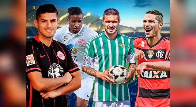 Peruanos en el extranjero: Conoce la fecha, hora y canal de los partidos en sus ligas Peruanos en el extranjero: Conoce la fecha, hora y canal de los partidos en sus ligas