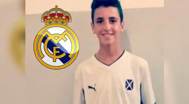 Lucas Patanelli, el juvenil que habría firmado un precontrato con Real Madrid.