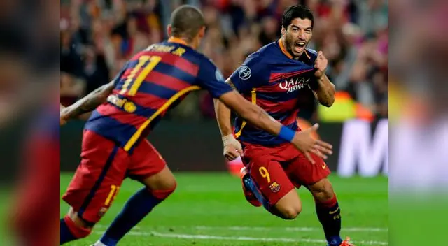 Luis Suárez le dio la victoria al Barcelona. Luis Suárez le dio la victoria al Barcelona.