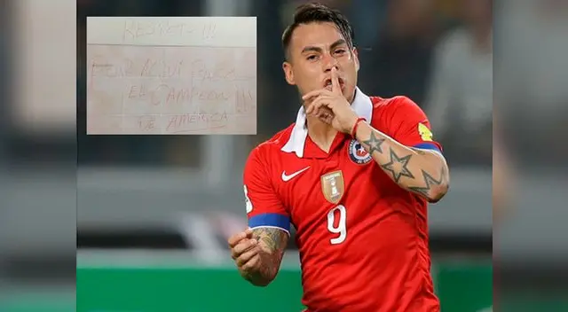 Eduardo Vargas mandó a callar a la hinchada peruana tras su primer gol a la Bicolor. Eduardo Vargas mandó a callar a la hinchada peruana tras su primer gol a la Bicolor.