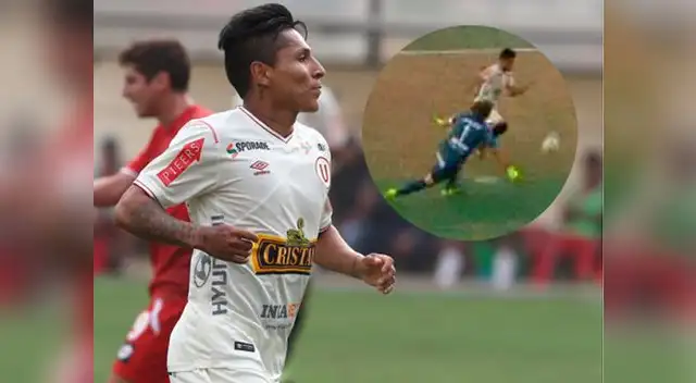 Raúl Ruidíaz se llevó a Salomon Libman antes de anotar su golazo a César Vallejo.