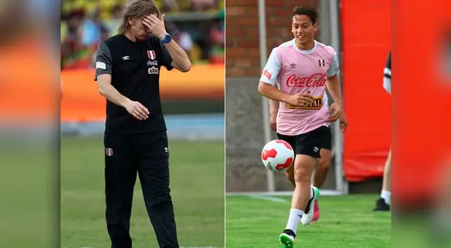 Ricardo Gareca no tiene claro al reemplazante de Christian Cueva Ricardo Gareca no tiene claro al reemplazante de Christian Cueva