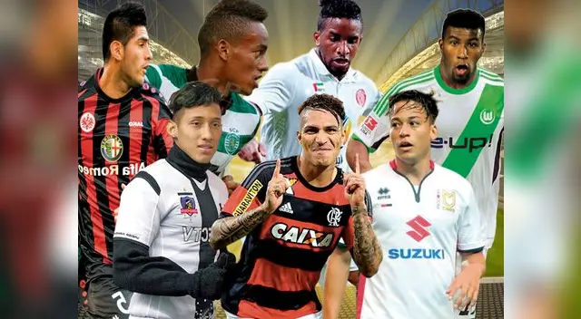 Peruanos en el extranjero: conoce a los futbolistas que cambiarían de club en la temporada 2015-2016