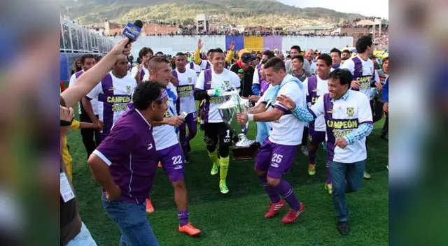 Así celebró el equipo de Cutervo su ascenso a la Primera División Así celebró el equipo de Cutervo su ascenso a la Primera División