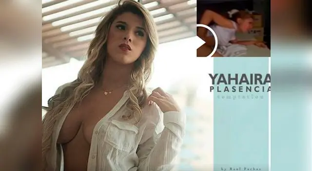 Una conocida página en Facebook publicó un enlace en donde se lee: "Se filtra video íntimo de Yahaira Plasencia".