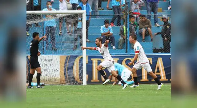 La revancha. Olivi grita con todo el gol del empate La revancha. Olivi grita con todo el gol del empate