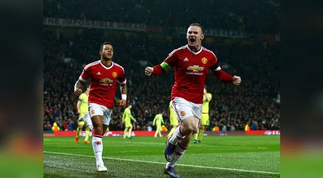 Manchester United vs. CSKA Moscú: Rooney grita a todo pulmón su gol 