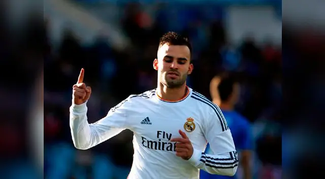 Jesé Rodríguez celebra su gol con el Real Madrid Jesé Rodríguez celebra su gol con el Real Madrid