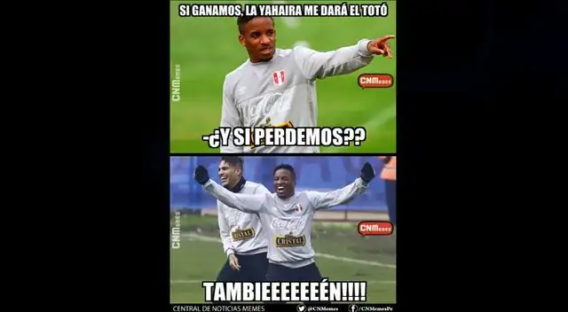 Perú vs. Paraguay: memes del triunfo 'Bicolor' en Eliminatorias Perú vs. Paraguay: memes del triunfo 'Bicolor' en Eliminatorias