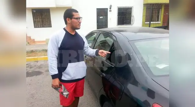 Renato Tapia sufrió robo de auto que usa cuando viene a Lima Renato Tapia sufrió robo de auto que usa cuando viene a Lima